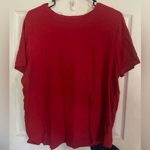 Red t-shirt